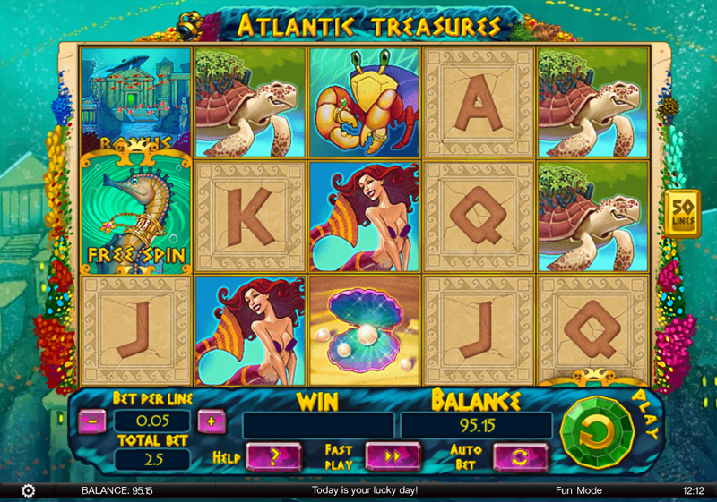 Atlantic Treasures Slot
